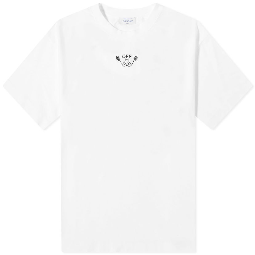 Tričko Off-White Bandana Arrow Skate T-Shirt Biela | OMAA120S24JER0030110