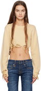 R13 Destroyed Cropped Sweater