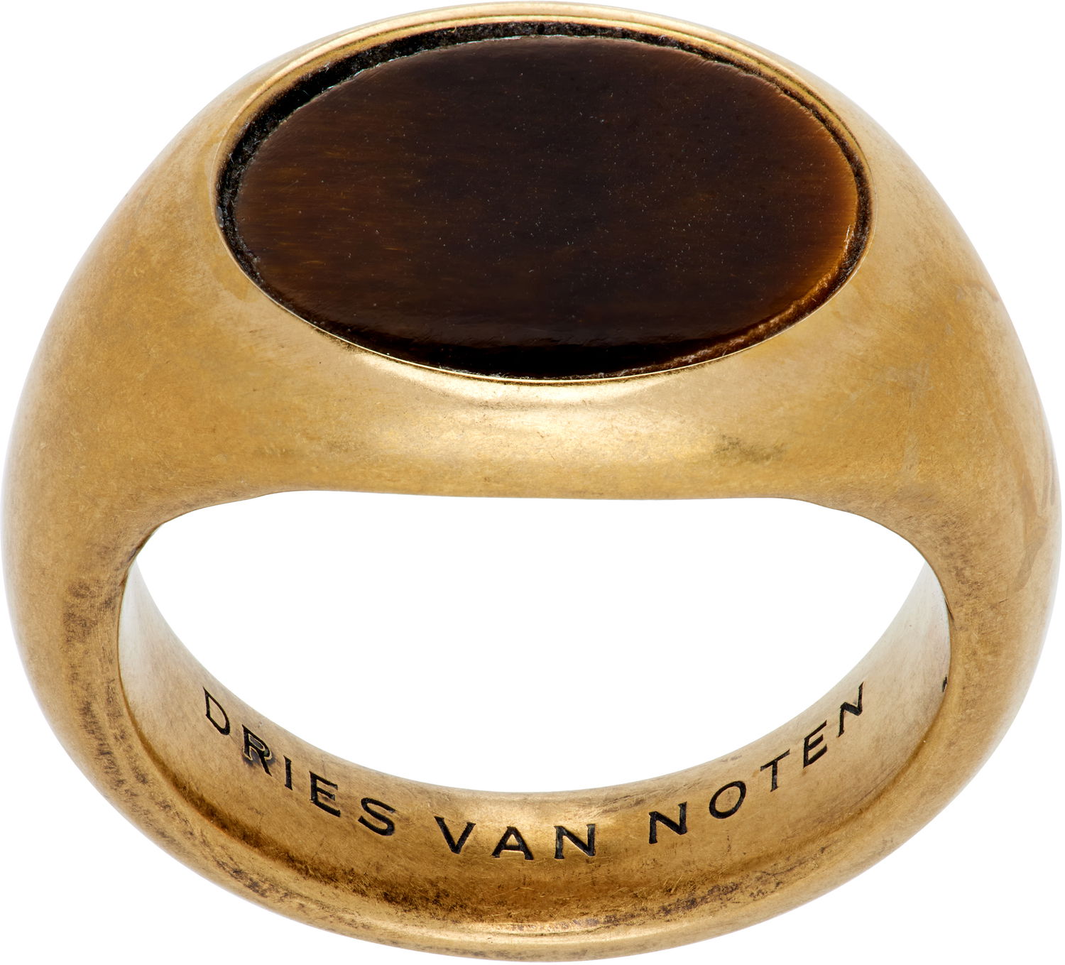 Prsteň Dries Van Noten Dries Van Noten Signet Ring Žltá | 252-028223-092, 0