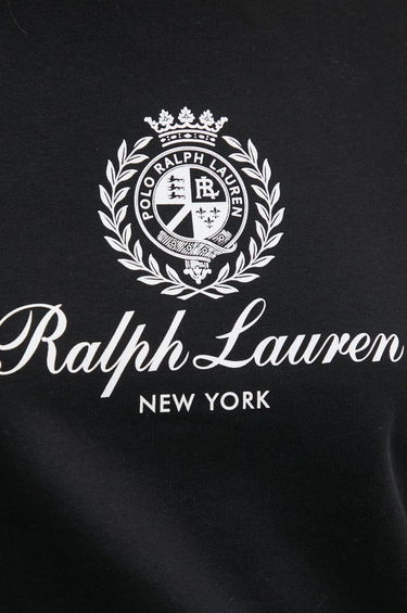 Mikina Polo by Ralph Lauren Black Printed Sweatshirt Čierna | 211959888, 4