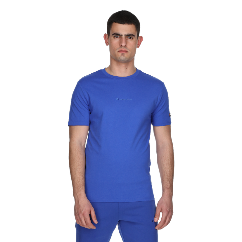 Tričko Champion Crewneck T-Shirt Modrá | 221533-BS002
