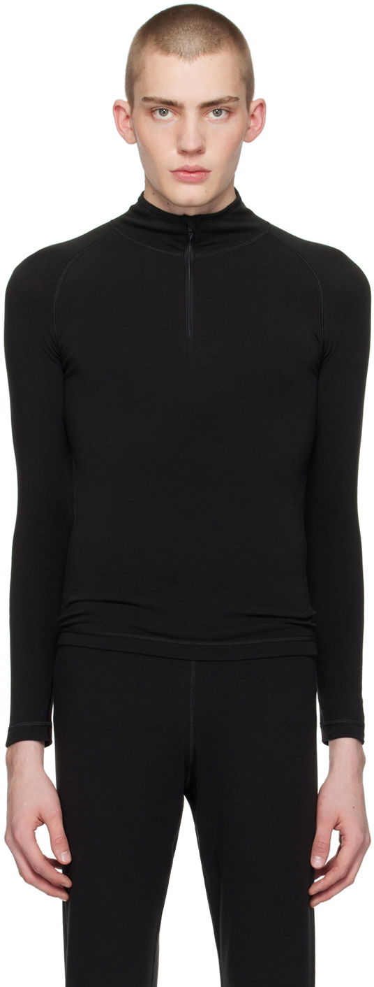 Sveter Balenciaga 3B Sports Icon Ski Turtleneck Čierna | 773688-TPVQ4-1000, 0