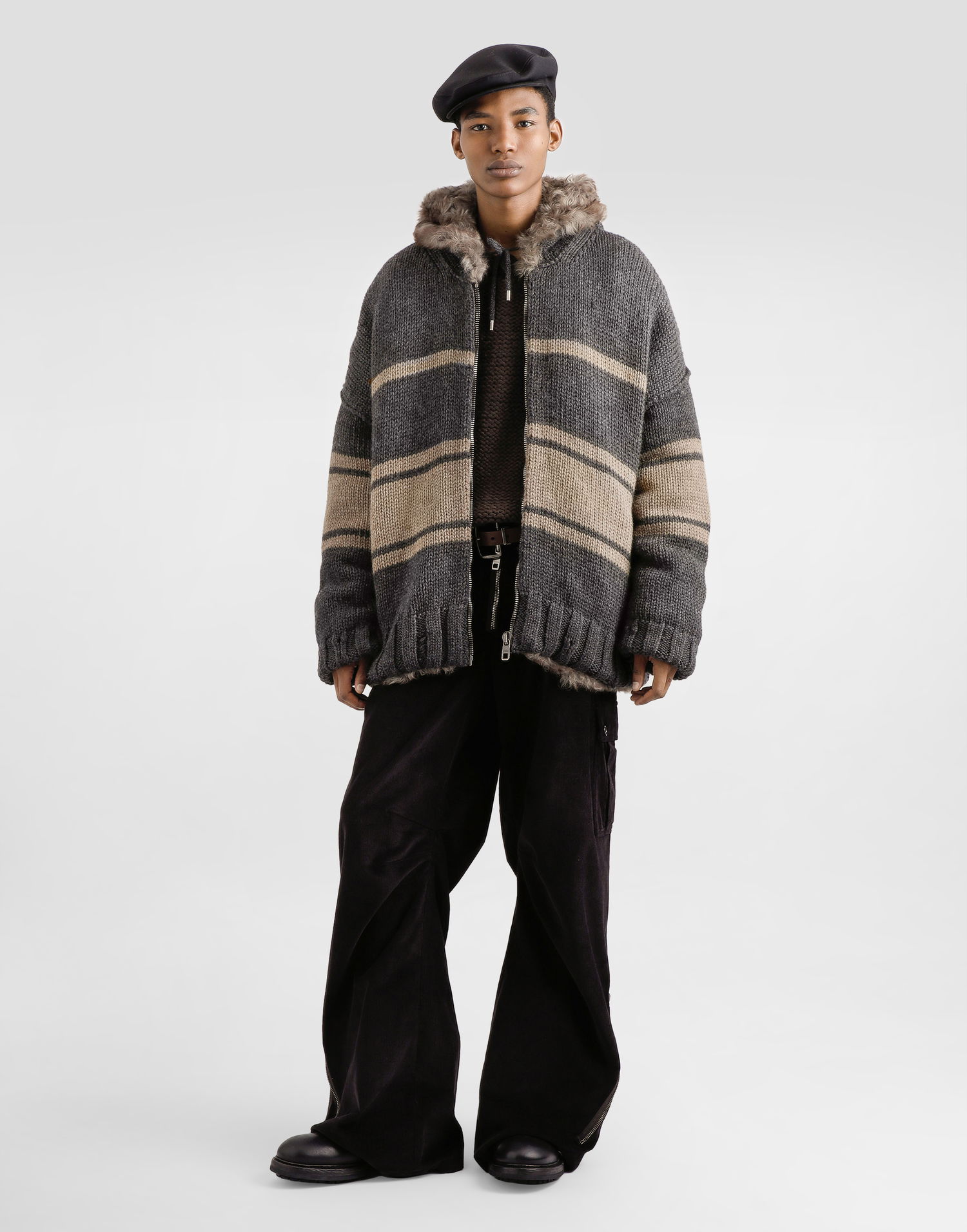 Sveter Dolce & Gabbana Dolce & Gabbana Wool and Cashmere Pullover Hnedá | GXXAGTJGMC7M0682, 1