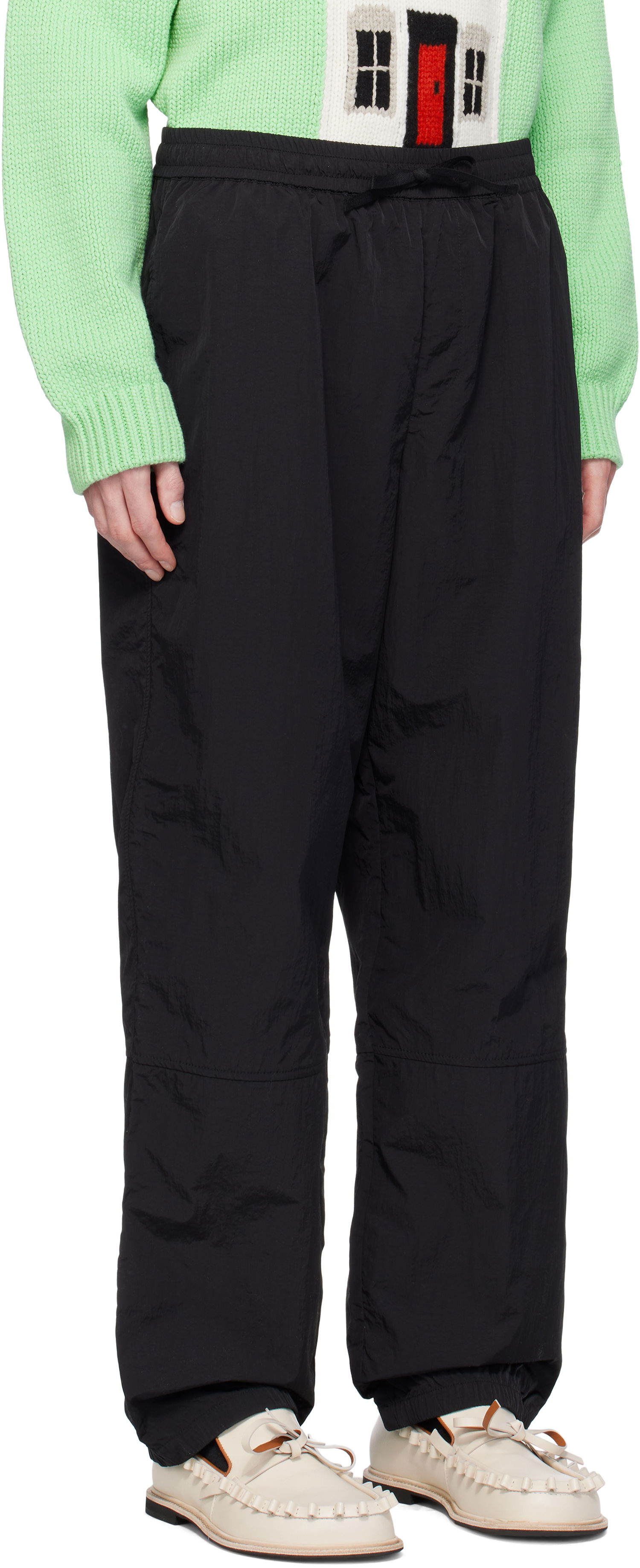 Tepláky JW Anderson JW Anderson Panelled Track Pants Čierna | TR0395-PG1697, 1