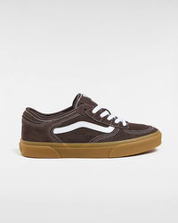 Rowley Classic Shoes (chocolate/white) Unisex Brown, Size 2.5