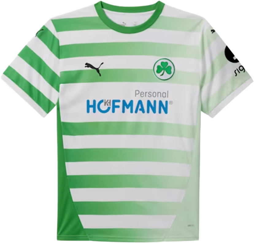 Dres Puma SpVgg Greuther Fürth Home Jersey 2025/26 by Puma Zelené | 785371-01