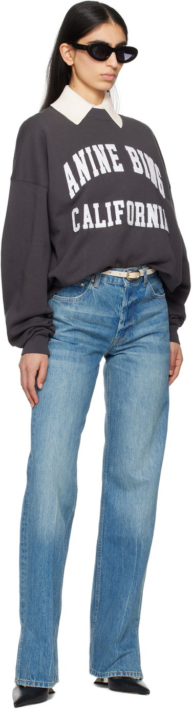 Mikina Anine Bing Anine Bing Miles Sweatshirt Šedá | A-08-10025-009, 3
