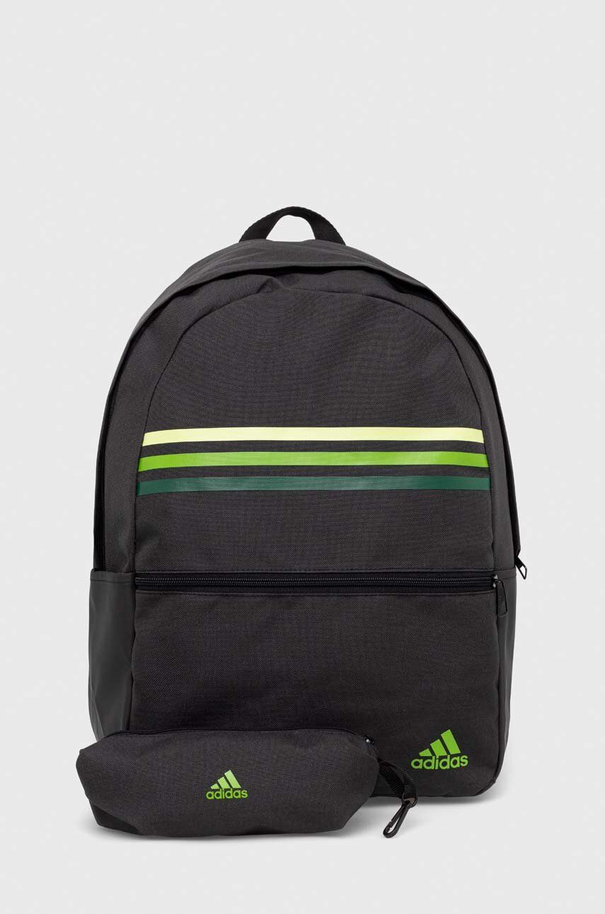 Batoh adidas Performance Classic Horizontal 3-Stripes Backpack Čierna | HY0743, 0