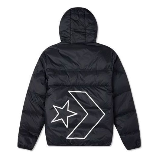Prešívaná bunda Converse Classic Casual Warm Down Jacket Čierna | 10023695-001, 0