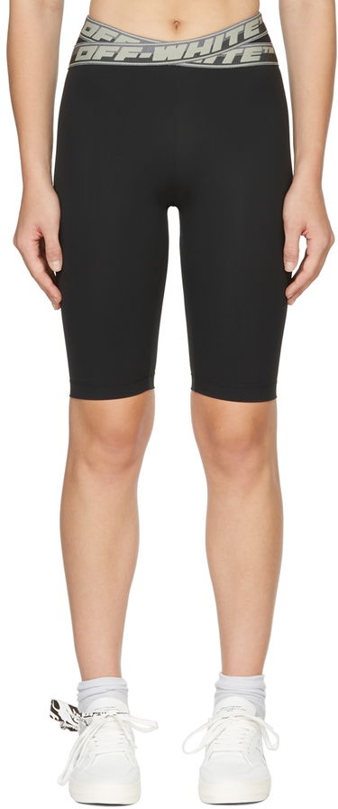 Šortky Off-White Off-White Logo Band Cycling Shorts Čierna | OWVH020F21JER0011000, 0