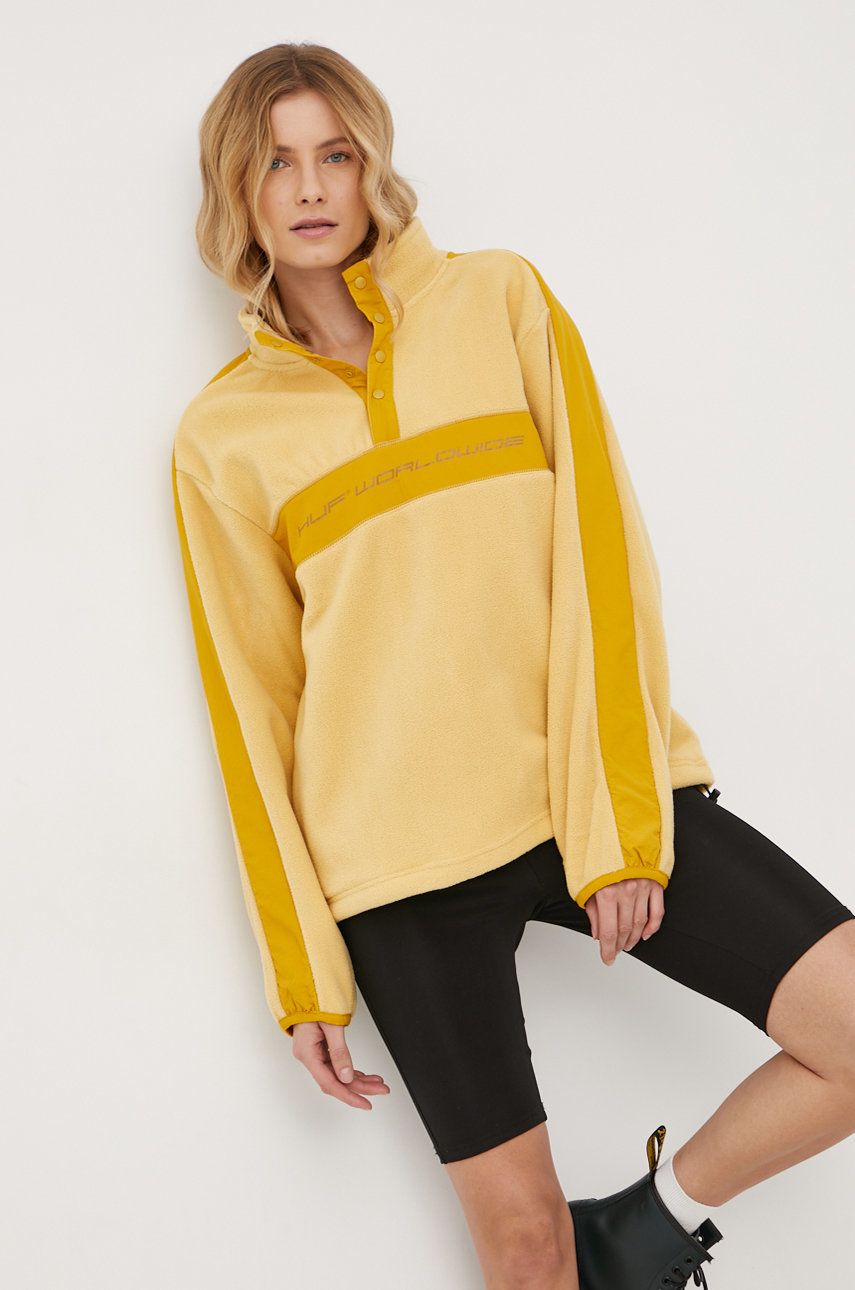 Mikina HUF Hoodie Žltá | fl00151, 0