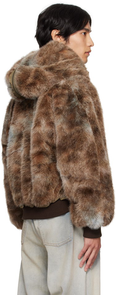 Bunda Andersson Bell Andersson Bell Vanessa Faux-Fur Jacket Hnedá | awa728w, 2