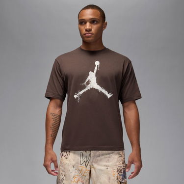 Tričko Jordan Jordan Brooklyn Jumpman T-Shirt Hnedá | HQ8925-237, 0