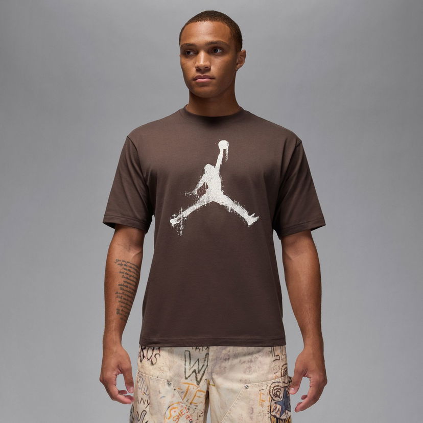 Tričko Jordan Jordan Brooklyn Jumpman T-Shirt Hnedá | HQ8925-237