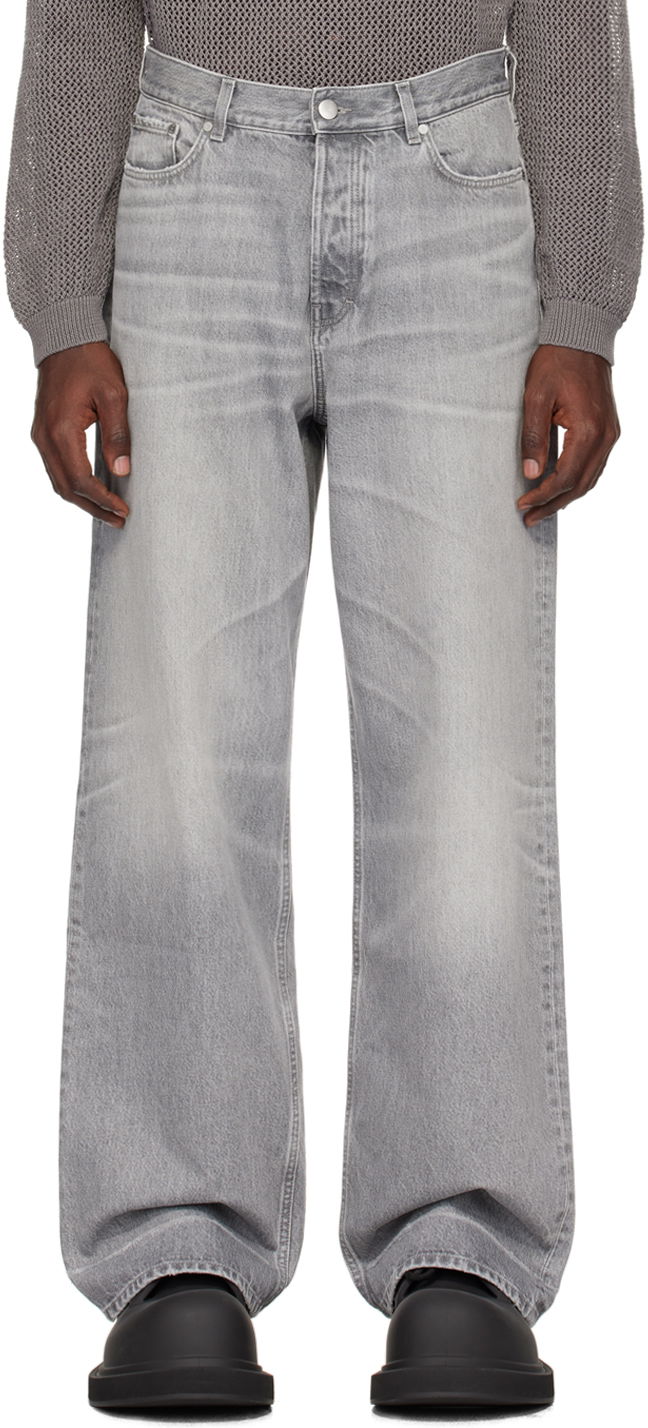Džínsy 032C Attrition Destroyed Denim Jeans Šedá | SS24-W-3162, 0