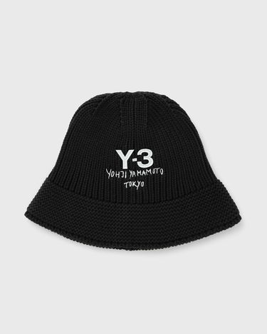 Klobúk Y-3 Y-3 Heritage Knit Bucket Hat Čierna | JX8305, 3