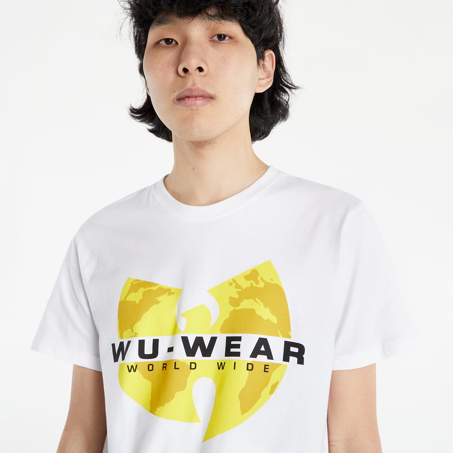 Tričko Urban Classics Wu Wear Logo Tee Biela | WU053-White, 1