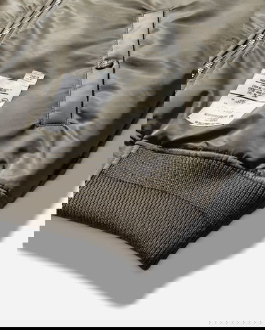 Bomber bunda Neighborhood MA-1 Flight Jacket MOD Zelené | 252SPNH-JKM02 OLIVE DRAB, 4