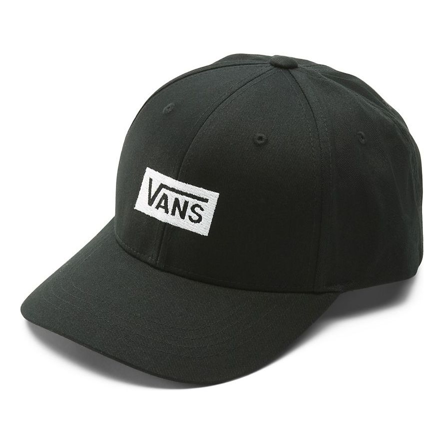 Šiltovka Vans Vans Boxed Structured Jockey Hat Čierna | VN0A7SCZBLK, 0