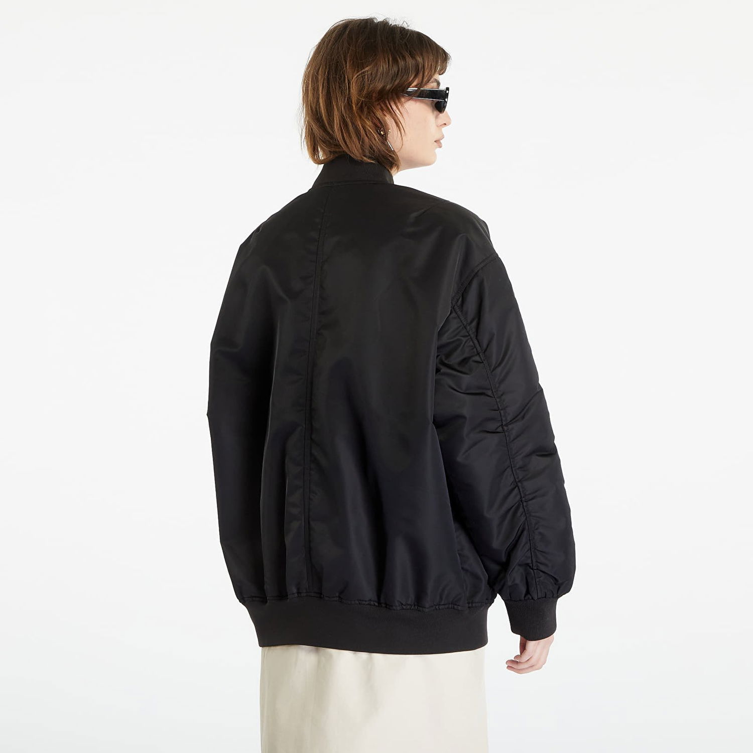 Bomber bunda CALVIN KLEIN Oversized Bomber Jacket Čierna | J20J221082 BEH, 1