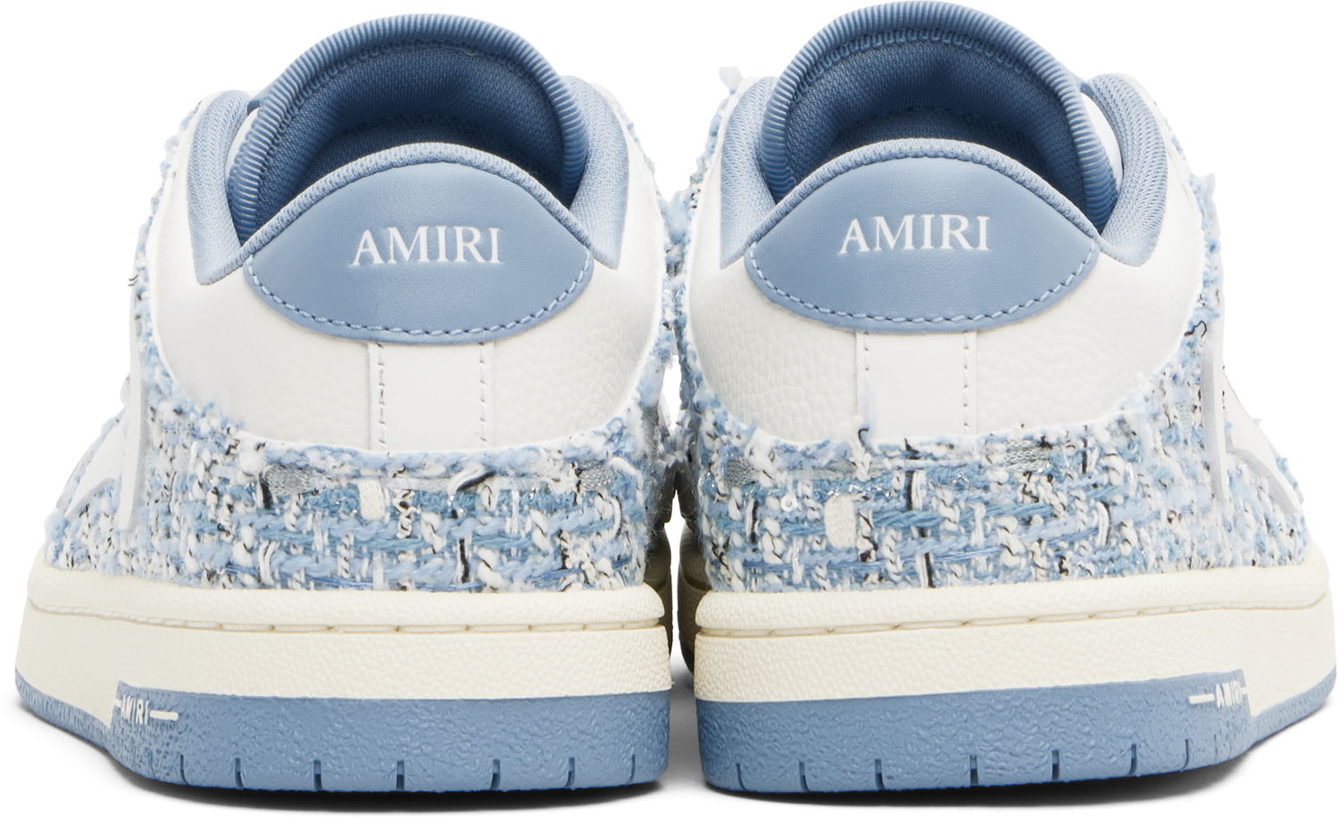 Tenisky a topánky AMIRI AMIRI Bouclé Skel Top Low Modrá | AMFOSR1141, 1