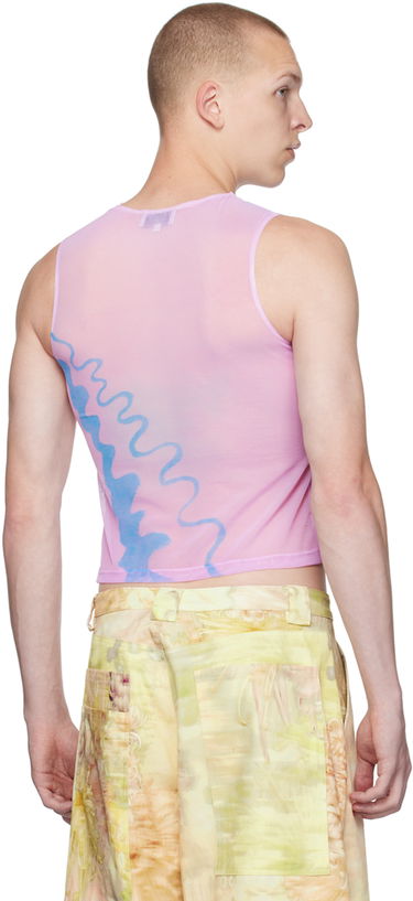 Tielko Collina Strada Collina Strada Sequinned Tank Top Ružová | XX3187, 2