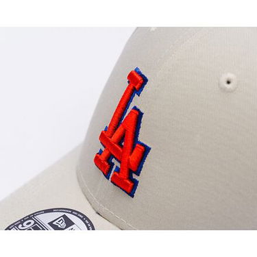 Šiltovka New Era New Era MLB 9FORTY Side Patch LA Dodgers Adjustable Cap Béžová | 60595218, 6