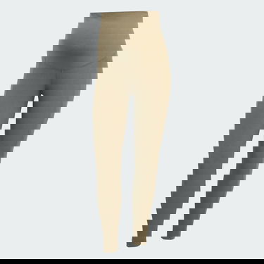 Legíny adidas Performance Ribbed High-Waist 7/8 Maternity Leggings Zelené | JJ4630, 4