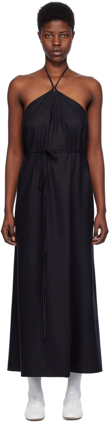 Šaty Baserange Halterneck Maxi Dress Čierna | DRLI-WS-000, 0