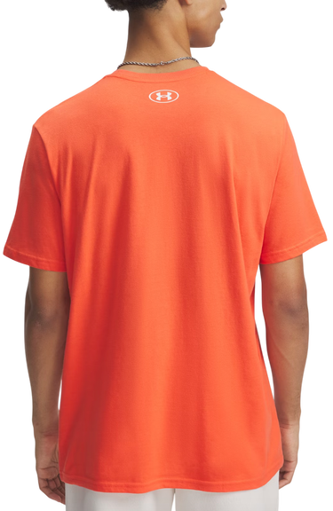 Tričko Under Armour Sportstyle Left Chest Short Sleeve T-Shirt Oranžová | 1326799-847, 2