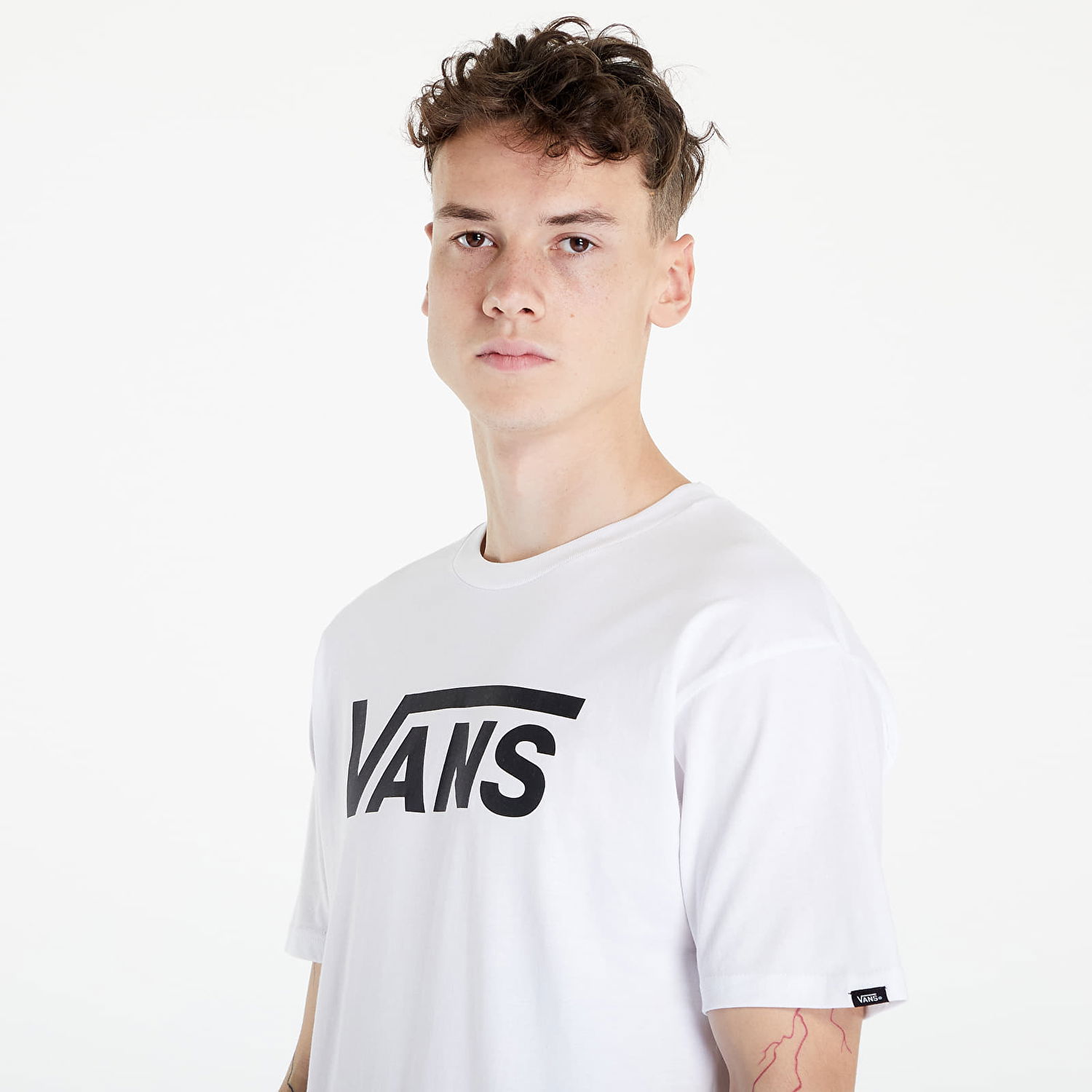 Tričko Vans Classic Tee Biela | VN000GGGYB21, 0