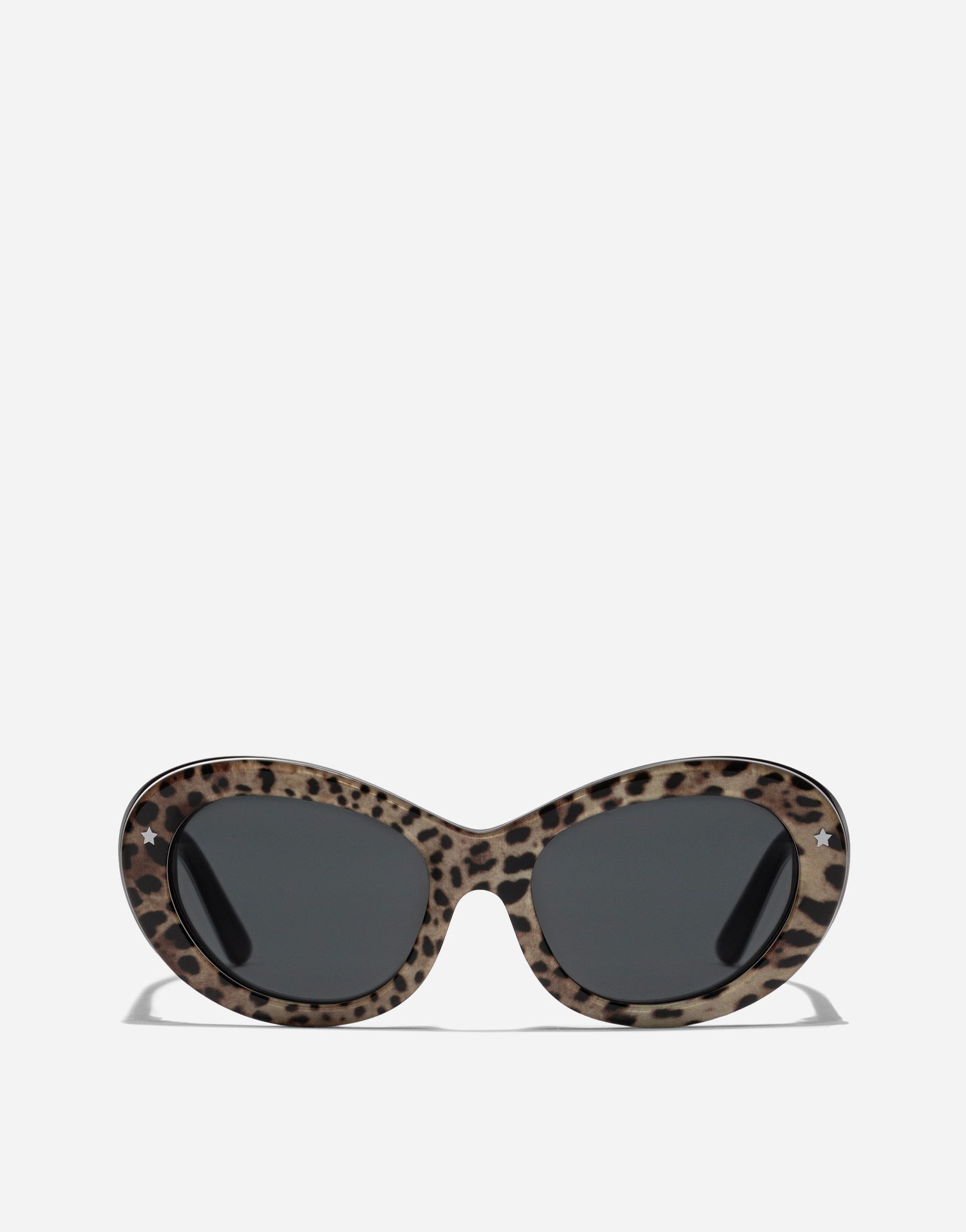 Slnečné okuliare Dolce & Gabbana Dolce & Gabbana DG Sicily Oval Sunglasses with Star Accents Hnedá | VG400PVP3879V000, 0