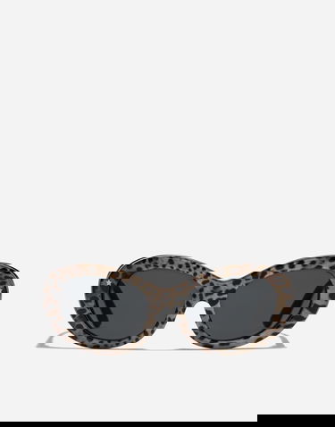 Slnečné okuliare Dolce & Gabbana Dolce & Gabbana DG Sicily Oval Sunglasses with Star Accents Hnedá | VG400PVP3879V000, 0
