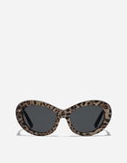 Dolce & Gabbana DG Sicily Oval Sunglasses with Star Accents
