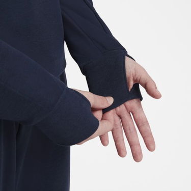 Mikina Nike F.C. Barcelona 1/4-Zip Fleece Football Hoodie Navy | CW5269-451, 2