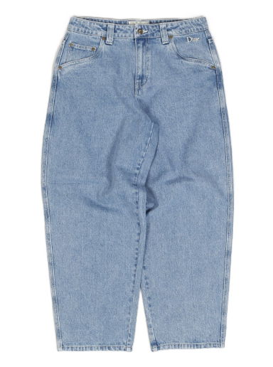 Džínsy Dime Classic Baggy Denim Pants Modrá | dimeho2341blu