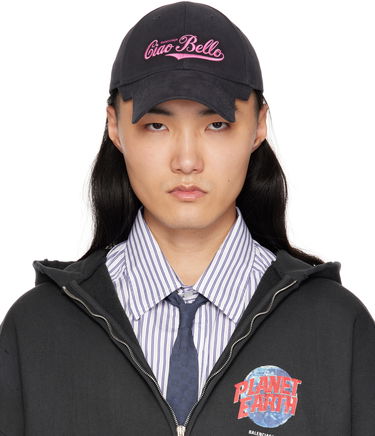 Mikina Balenciaga Balenciaga 'Ciao Bello' Cap Čierna | 808871410B21172, 0