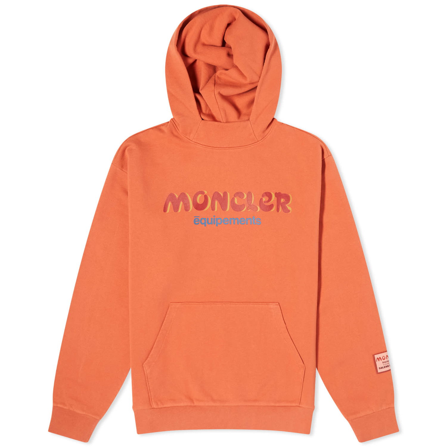Mikina Moncler Genius x Salehe Bembury Popover Hoody Orange Oranžová | 8G000-M3237-02-270, 0