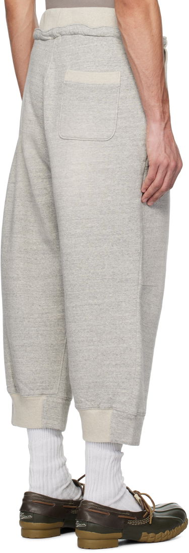 Tepláky R13 R13 Deconstructed Cropped Sweatpants Šedá | R13MK254-001BH, 2