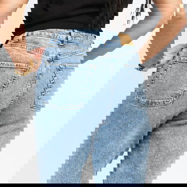 Džínsy JJXX JXlisbon Mom HW Jeans Modrá | 12203868, 3