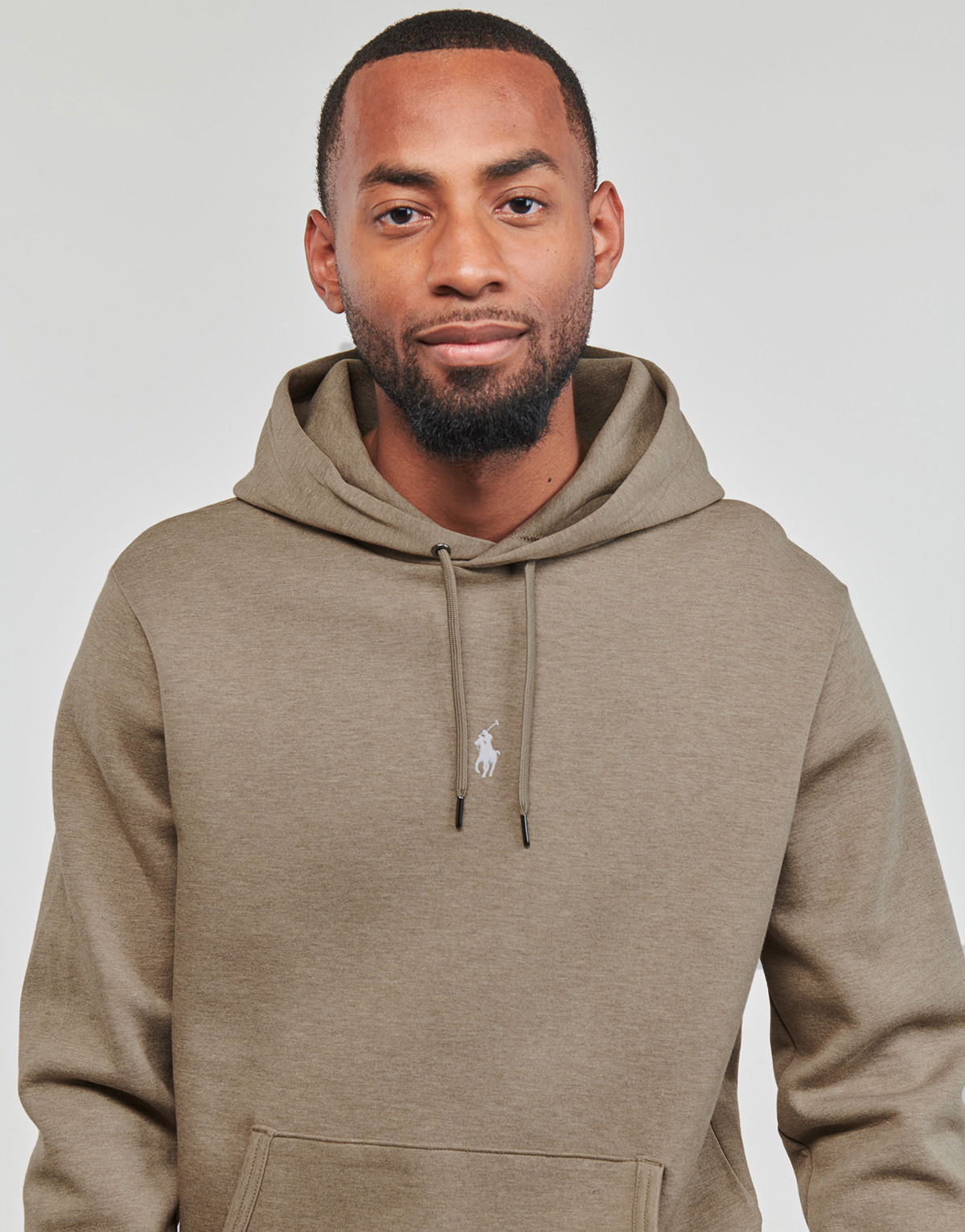 Double Knit Tech Logo Central Hoodie