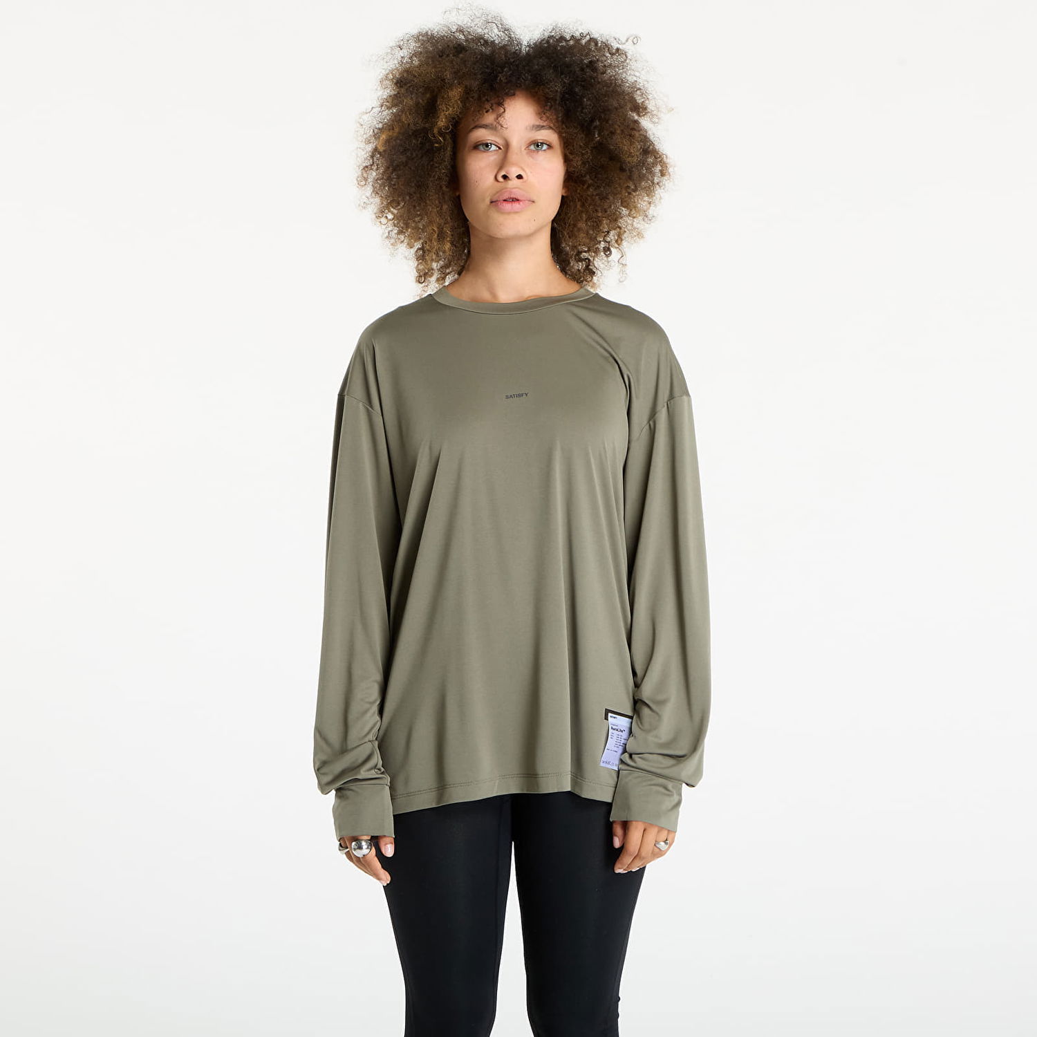 Tričko Satisfy Satisfy Auralite Long Tee Zelené | 11001-DO-SA, 1