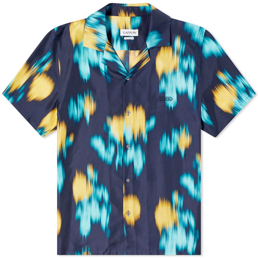 Košeľa LANVIN Blur Vacation Shirt Navy | RM-SI0019-5891-P24-277