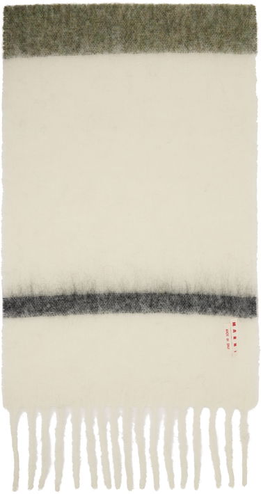 Šál Marni Alpaca Striped Fringe Scarf Rôznofarebný | SCMC0139Y0 UAW053, 1