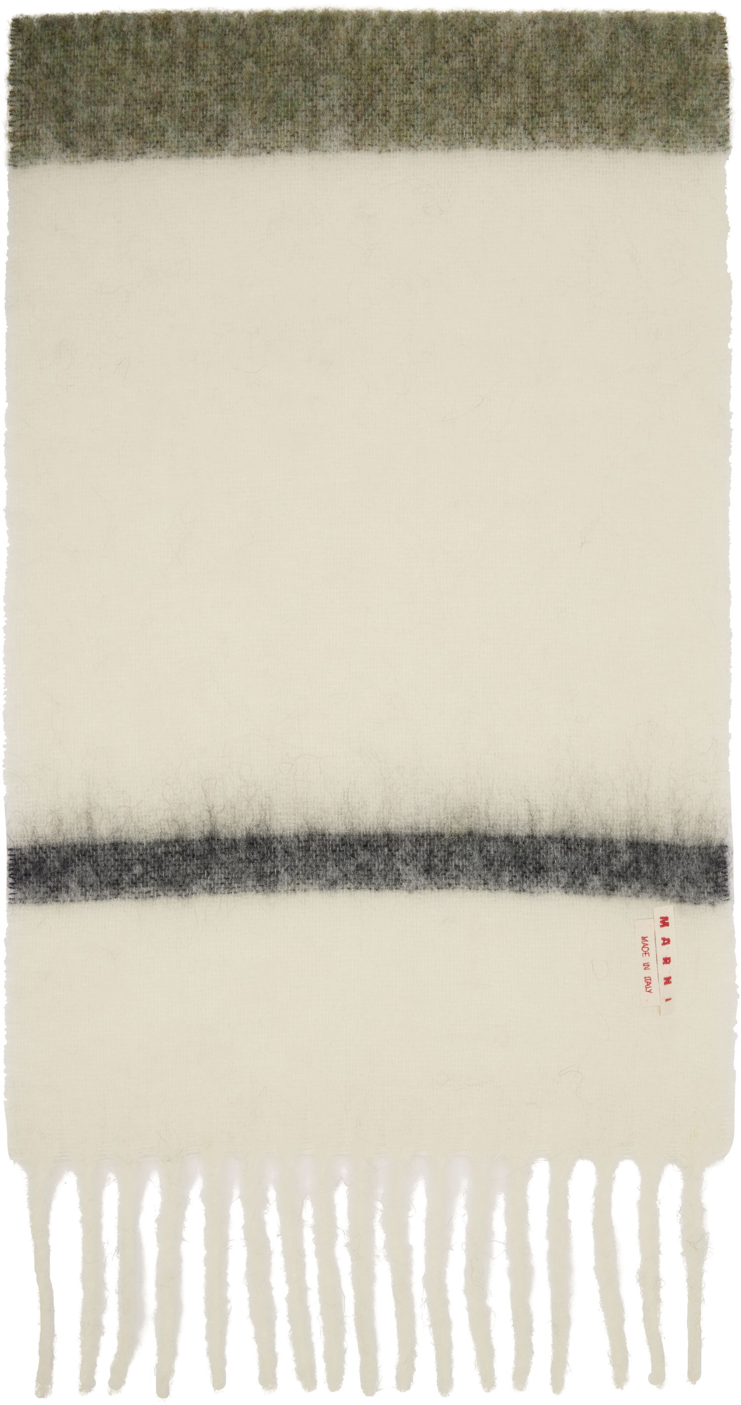 Šál Marni Alpaca Striped Fringe Scarf Rôznofarebný | SCMC0139Y0 UAW053, 1