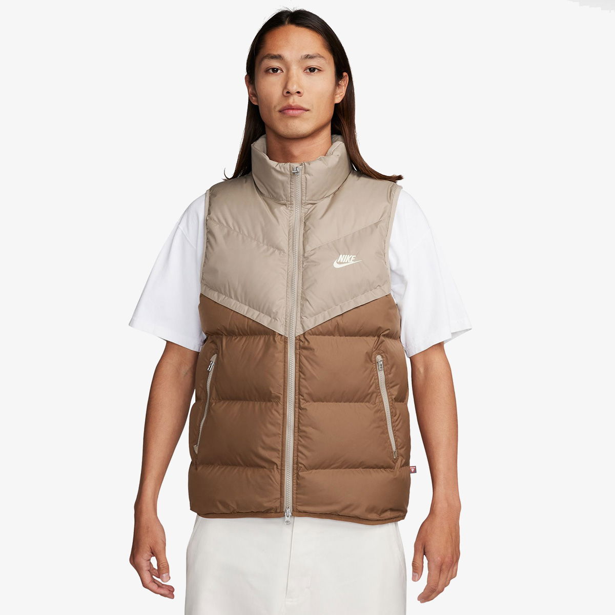 Vesta Nike M NK SF WR PL-FLD VEST Hnedá | FB8193-248, 0