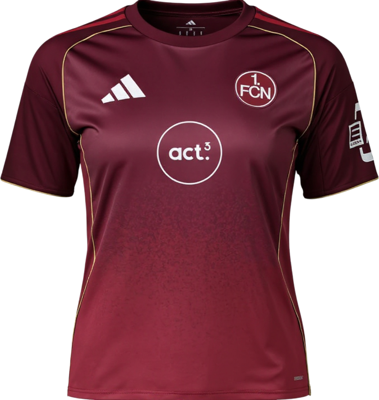 Dres adidas Originals 1. FC Nürnberg Jersey 2025/2026 Vínová | 6fcnjd7386, 0