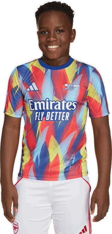 Dres adidas Performance Arsenal 25/26 Pre-Match Jersey Kids Rôznofarebný | JJ1799, 3