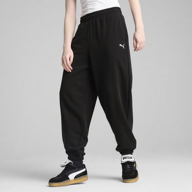 Tepláky Puma WARDROBE ESS Relaxed Fit Sweatpants Čierna | 629753_01, 0