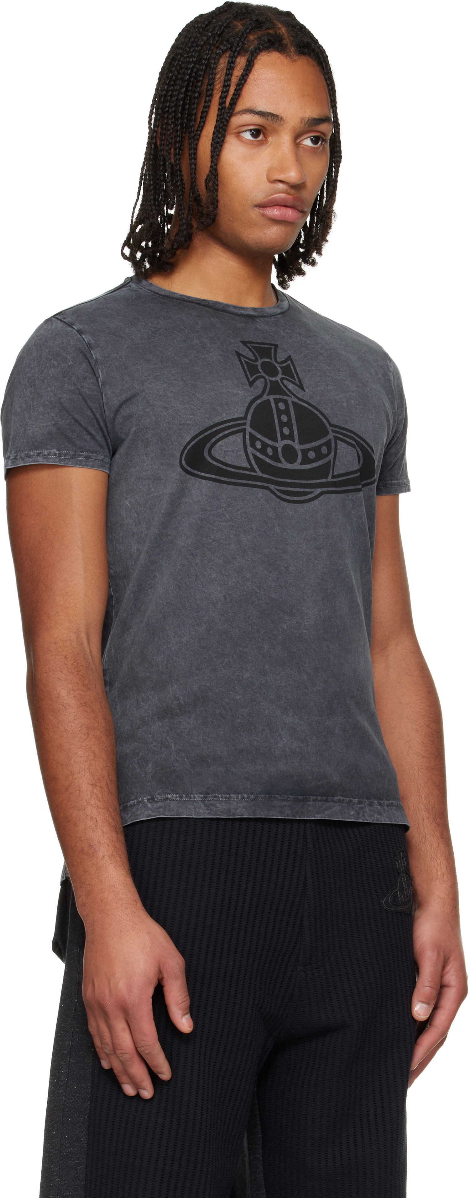 Tričko Vivienne Westwood Paris Orb Peru T-Shirt Šedá | 3G01004A-J009R-, 1